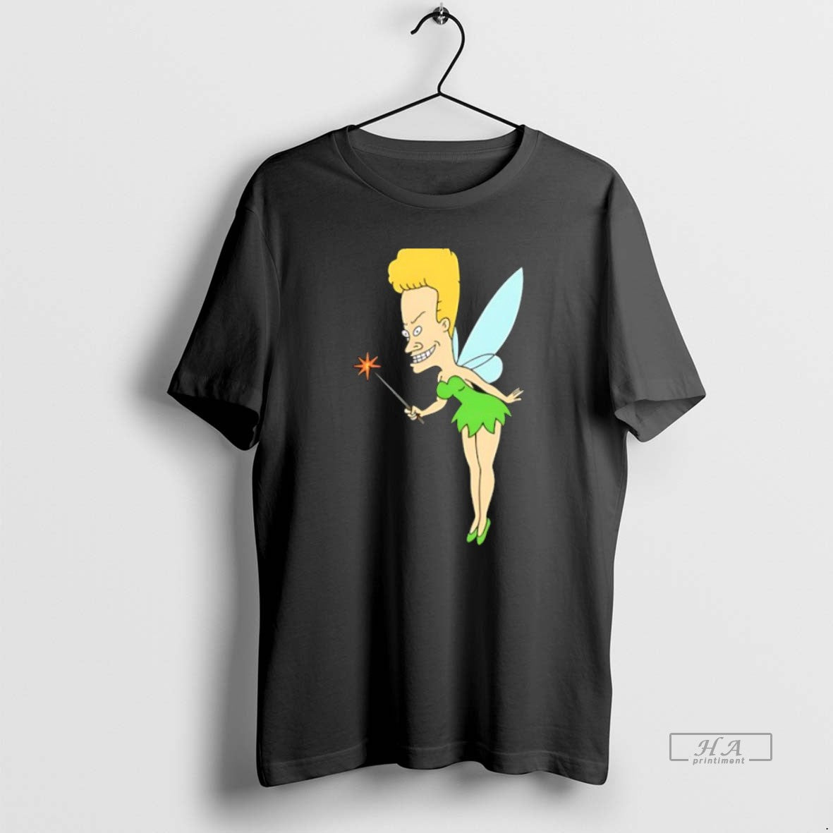 Official Beavis X Tinker Bell The Cornholio Fairy T-Shirts, Hoodie, Sweatshirt | HypeCrazeTee.com