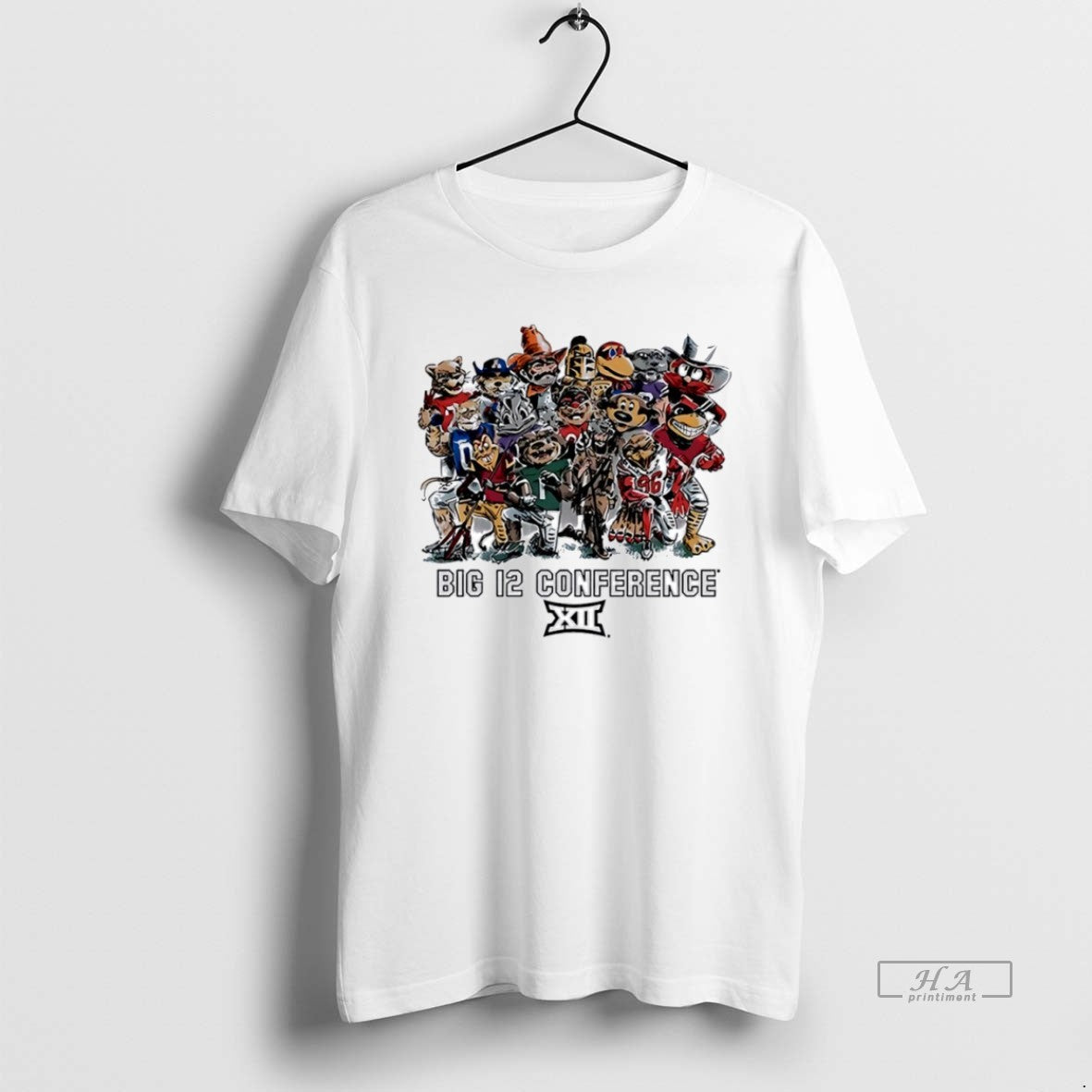 Official Big 12 Conference Mascot Circle T-Shirts, Hoodie, Sweatshirt | HypeCrazeTee.com