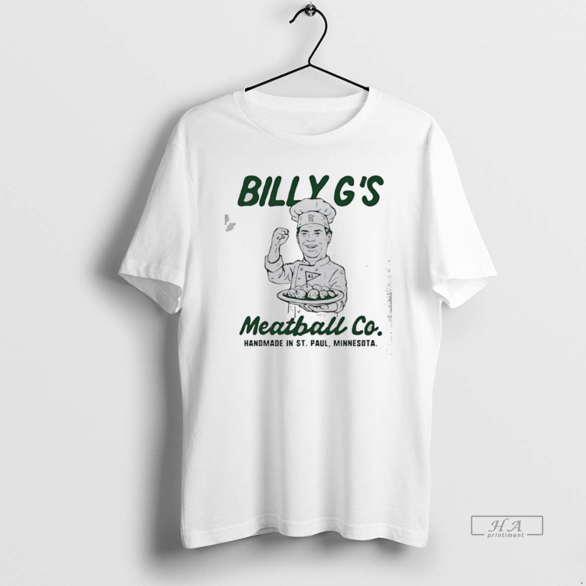 Official Billy Gs Meatballs Minnesota Wild T-Shirts, Hoodie, Sweatshirt | HypeCrazeTee.com