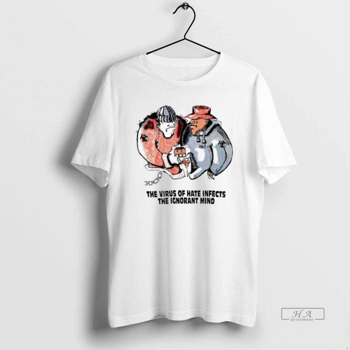 Official Biohazard The Virus Of Hate Infects The Ignorant Mind T-Shirts, Hoodie, Sweatshirt | HypeCrazeTee.com