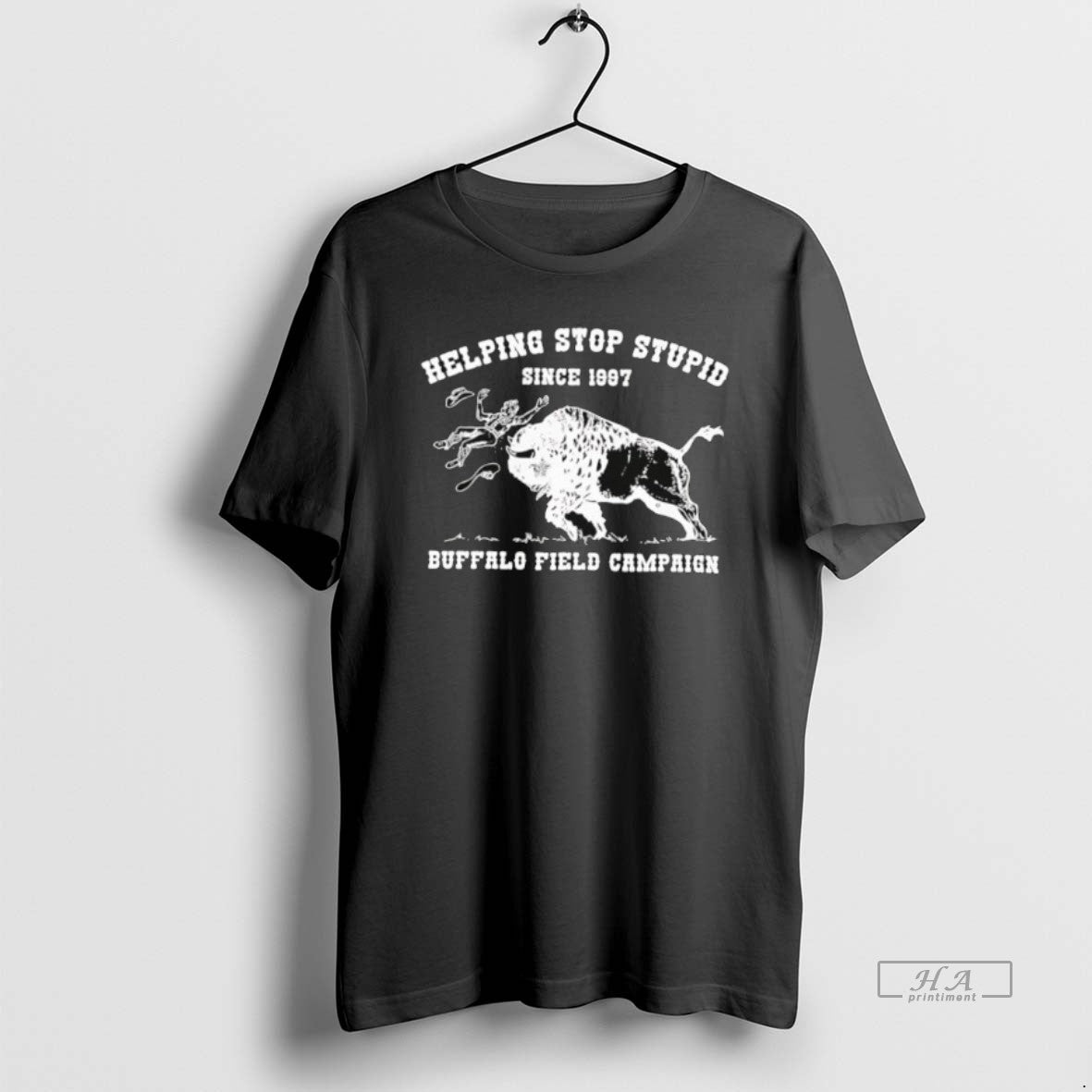 Official Buffalo Field Campaign Helping Stop Stupid Since 1977 T-Shirts, Hoodie, Sweatshirt | HypeCrazeTee.com