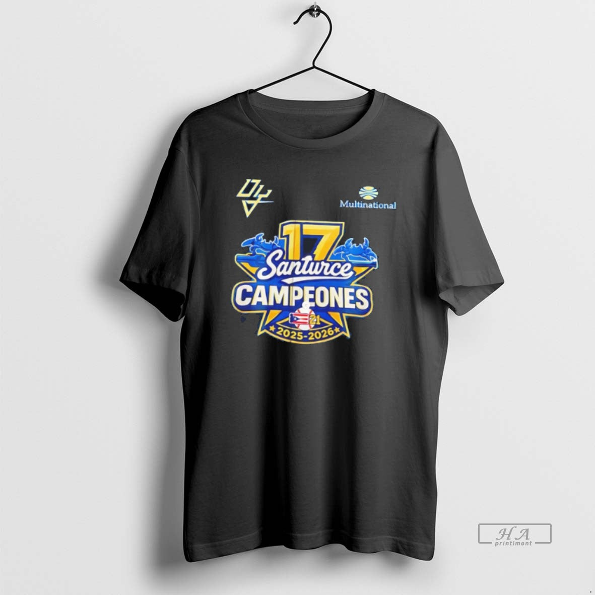 Official Cangrejeros De Santurce Lbprc 2026 Campeon Personalized Tee Hoodie, Sweatshirt | HypeCrazeTee.com