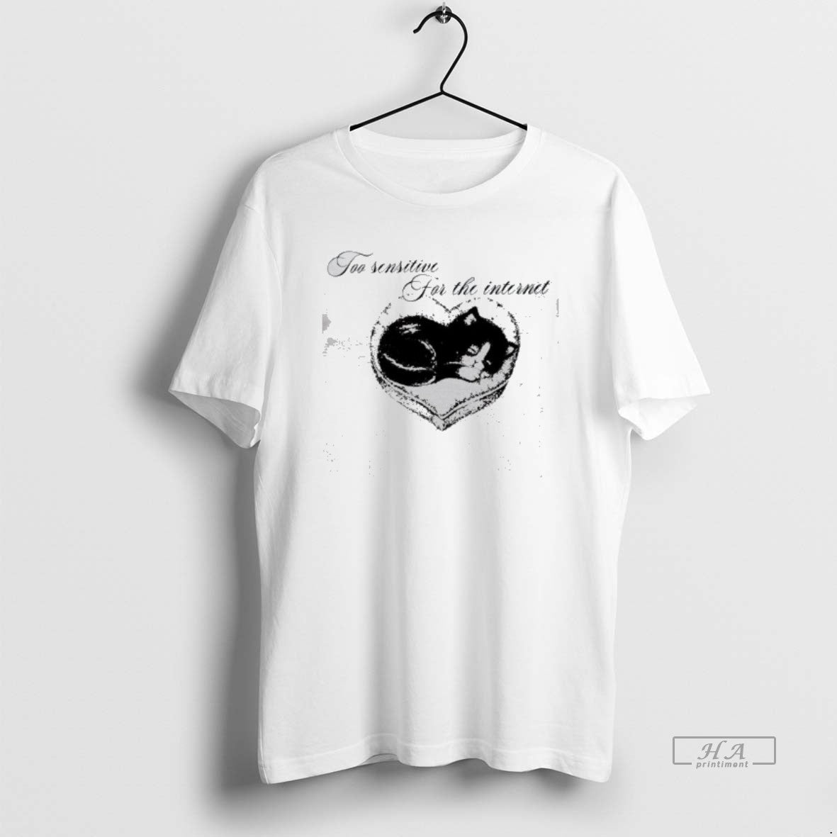 Official Cat Too Sensitive For The Internet T-Shirts, Hoodie, Sweatshirt | HypeCrazeTee.com
