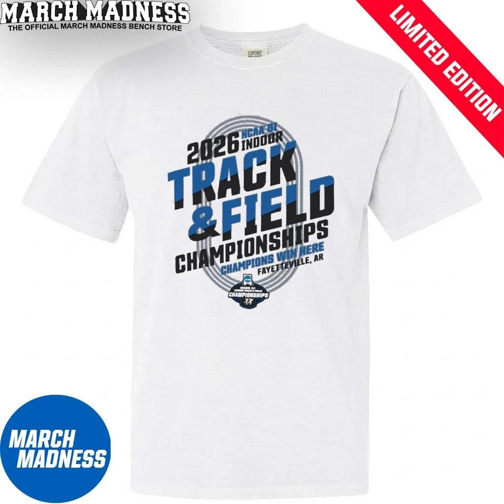 Official Champions Win Here NCAA DI Indoor Track &amp; Field Final Shirt