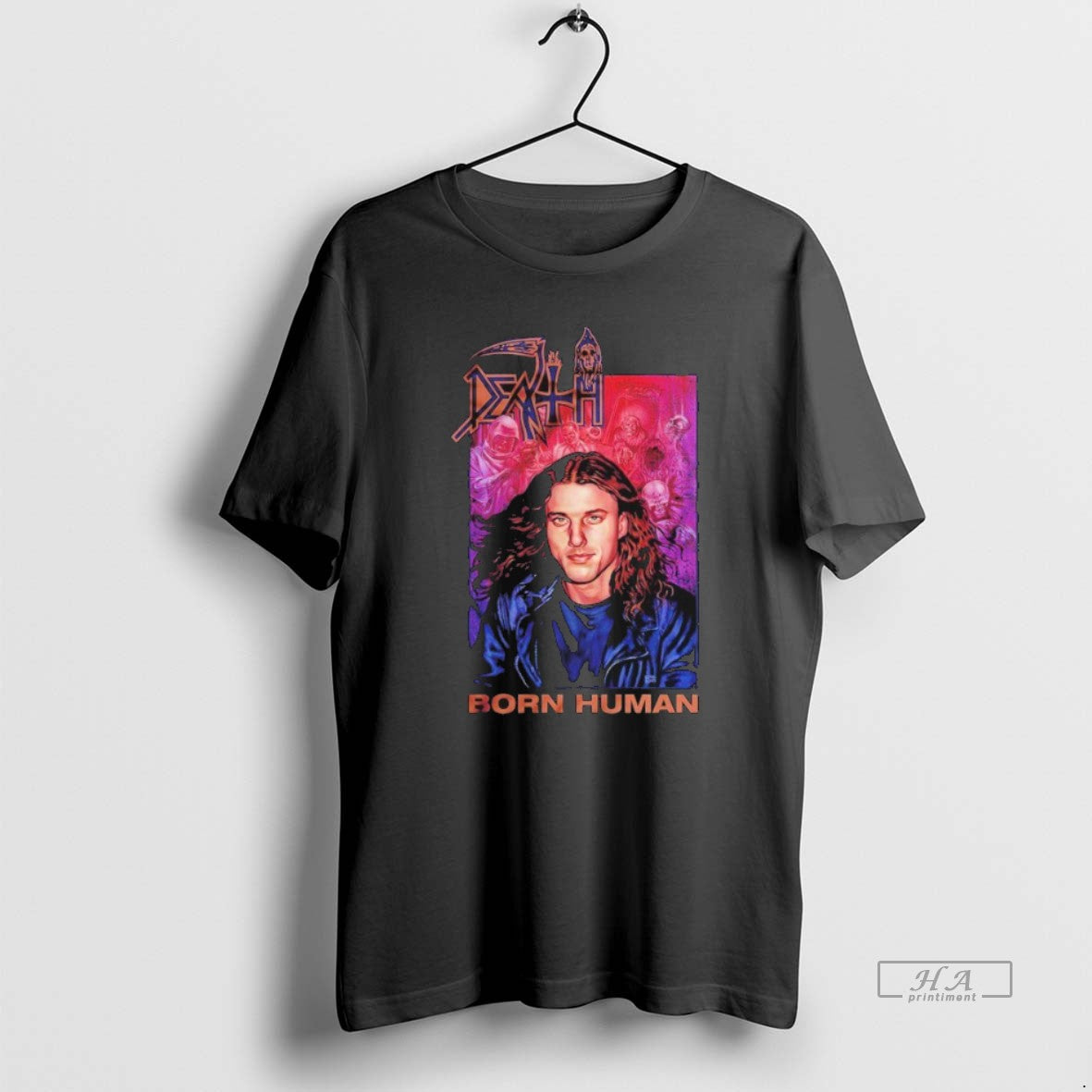 Official Chuck Schuldiner Born Human The Life And Music Of Death T-Shirts, Hoodie, Sweatshirt | HypeCrazeTee.com