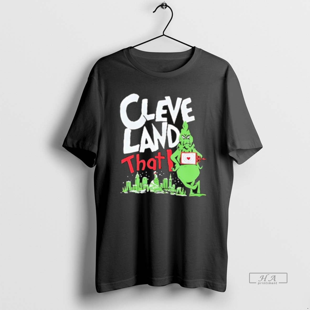 Official Cleveland That I Grinch T-Shirts, Hoodie, Sweatshirt | HypeCrazeTee.com