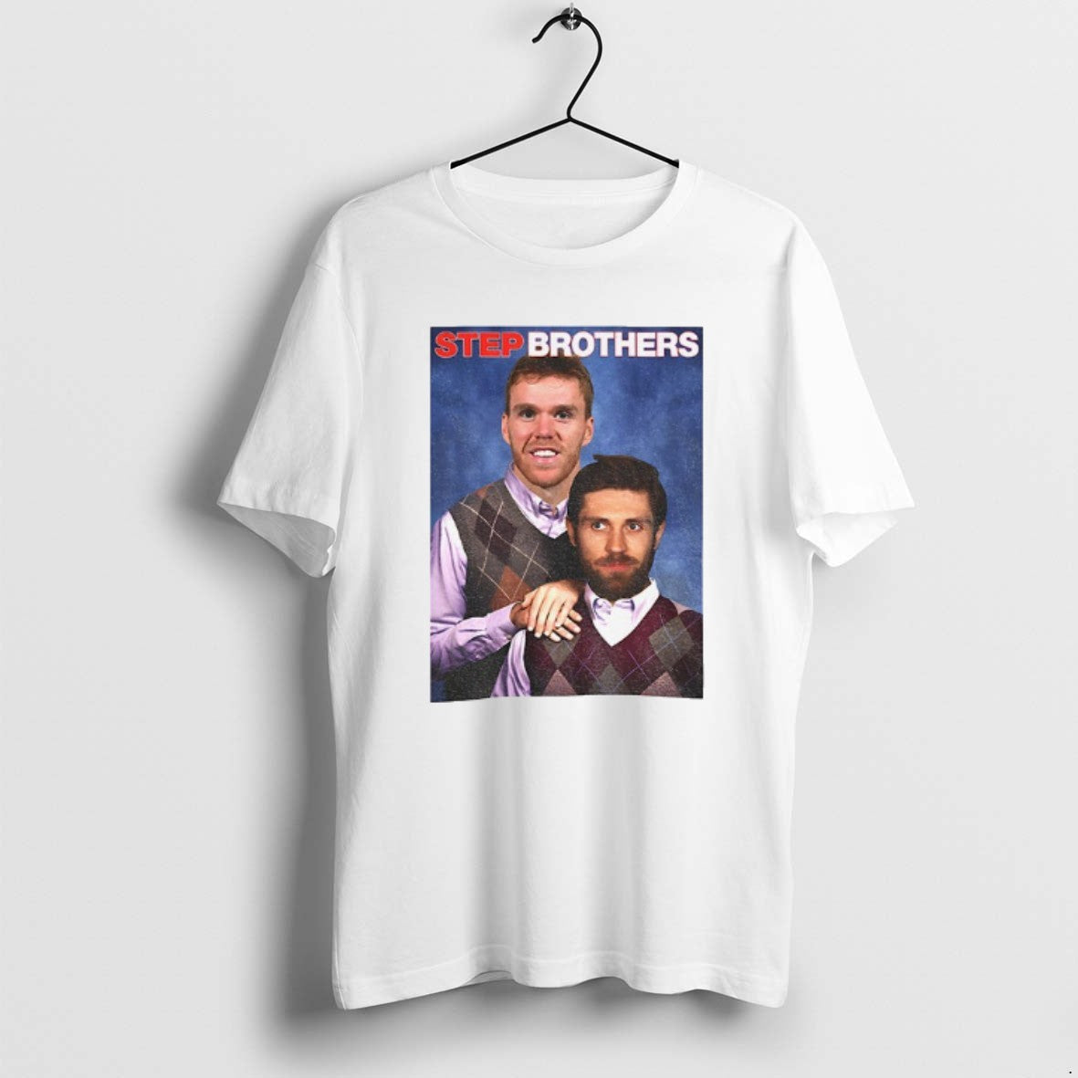 Official Connor Mcdavid Leon Draisaitl Step Brothers Funny Graphic T-Shirts, Hoodie, Sweatshirt | HypeCrazeTee.com
