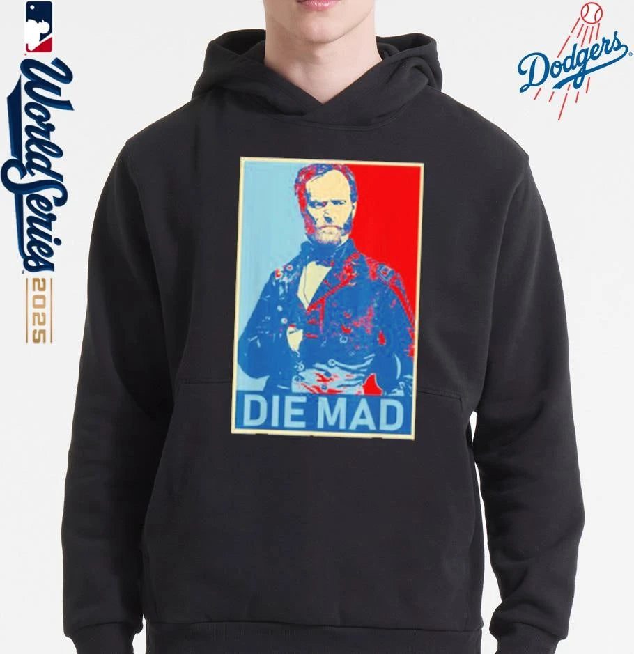 Official Die Mad William Tecumseh Sherman Shirt