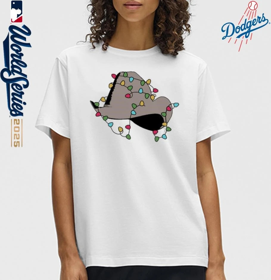 Official Dwight Yoakam Christmas Light Hat Shirt