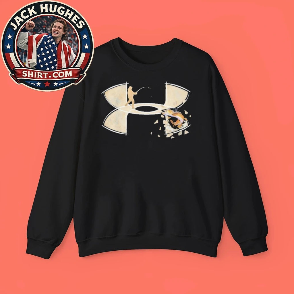 Official Fishing Hook And Trout Hunter Performance Sport Shirt