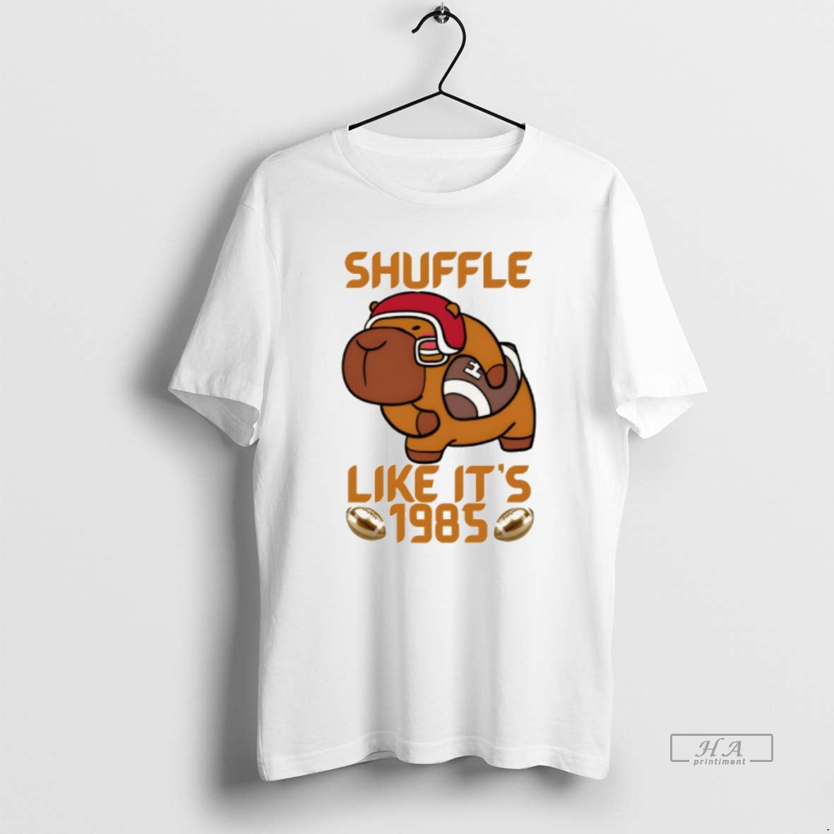 Official Funny Capybara Shuffle Like Its 1985 T-Shirts, Hoodie, Sweatshirt | HypeCrazeTee.com