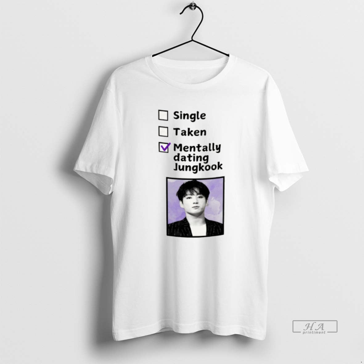 Official Funny Mentally Dating Jungkook Single Taken T-Shirts, Hoodie, Sweatshirt | HypeCrazeTee.com