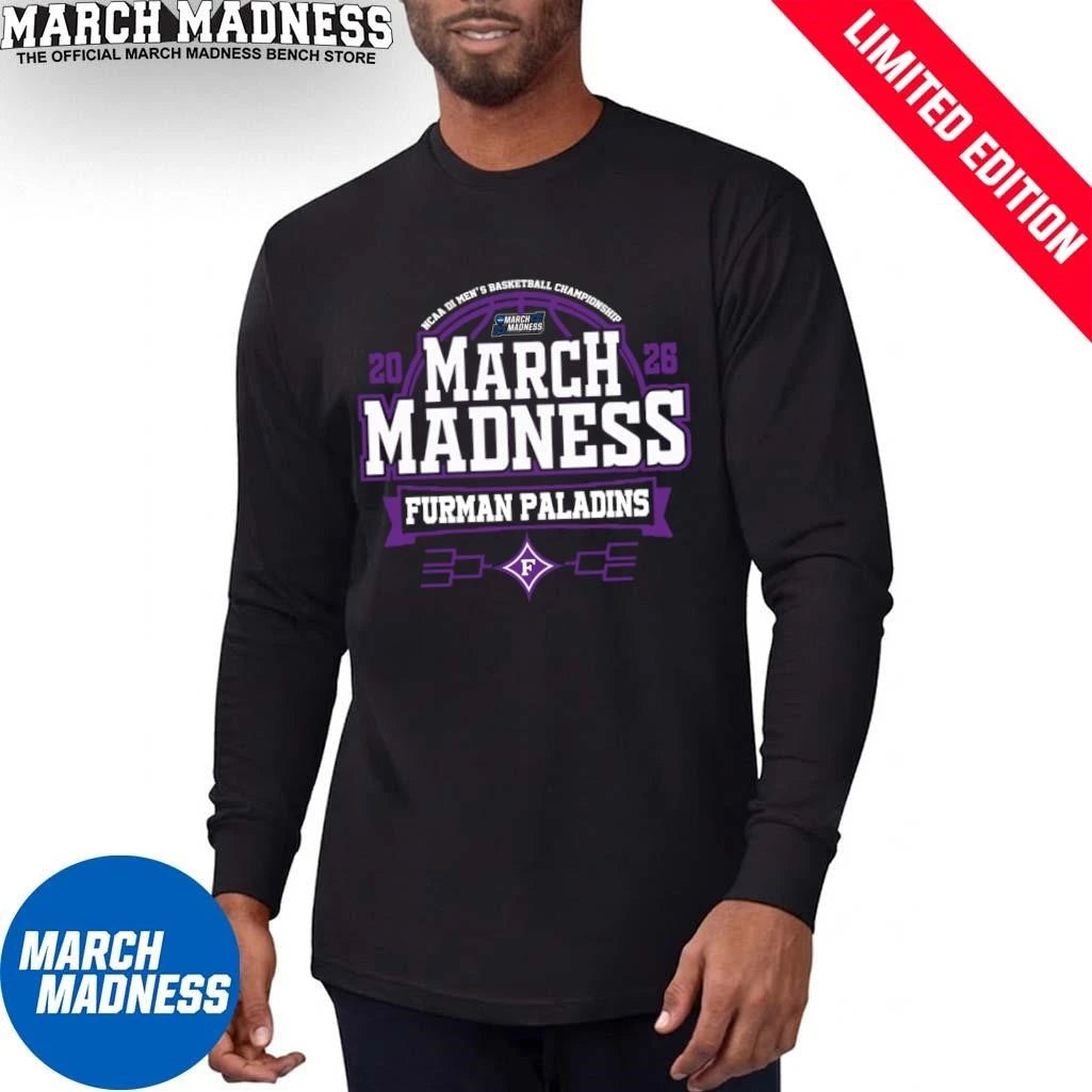 Official Furman Paladins March Madness NCAA Men’s Basketball 2026 T-Shirt
