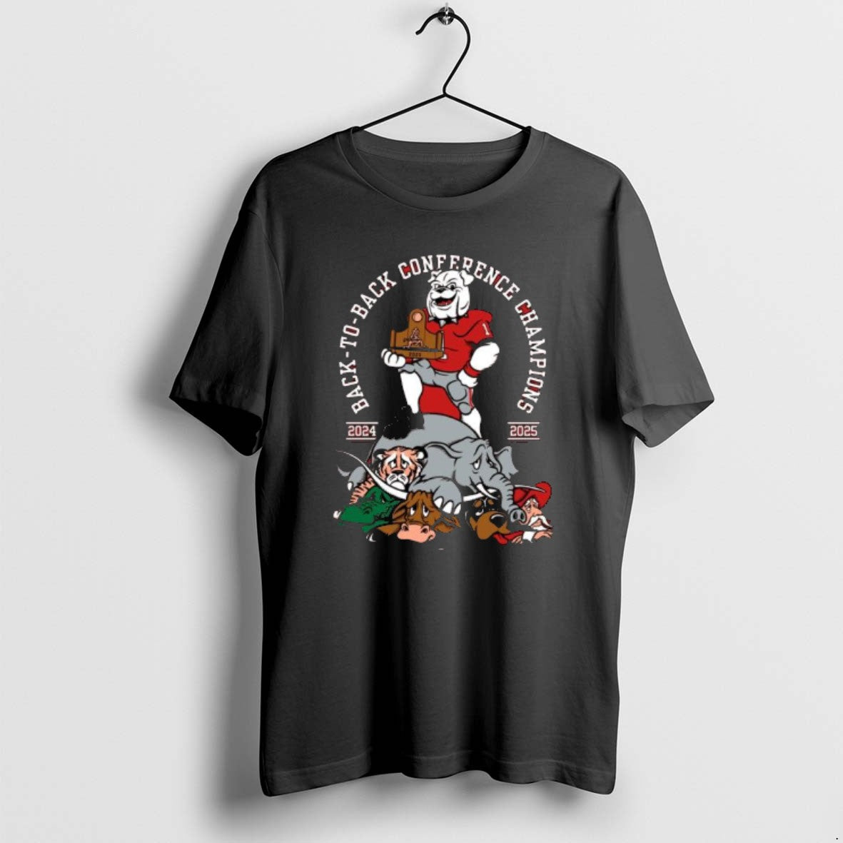 Official Ga Back To Back Conference Champions T-Shirts, Hoodie, Sweatshirt | HypeCrazeTee.com