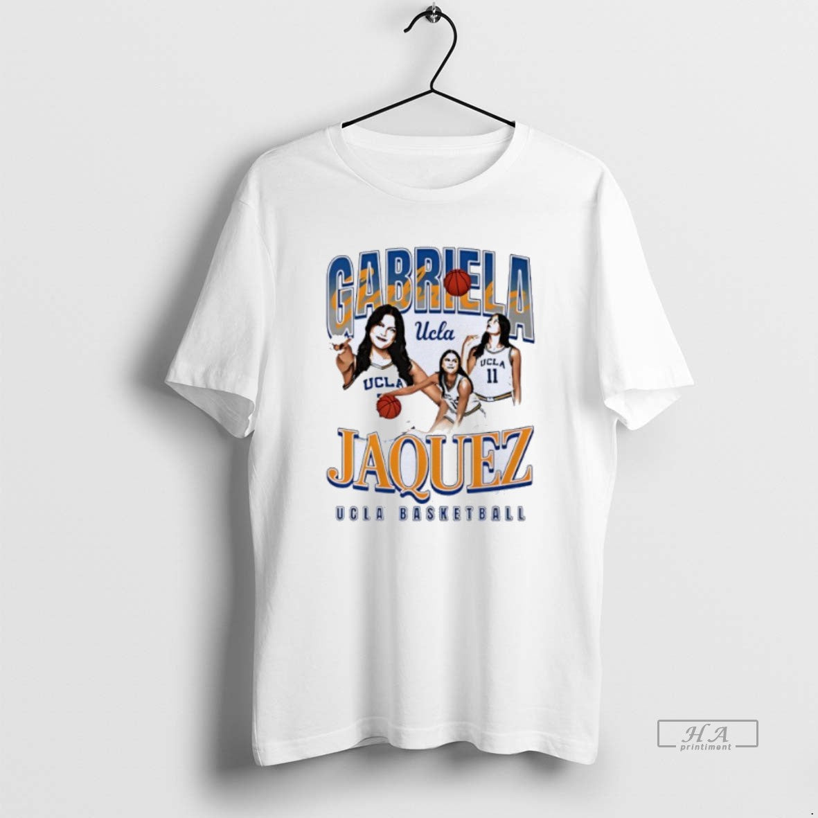 Official Gabriela Jaquez Illustrated Ucla Bruins Basketball T-Shirts, Hoodie, Sweatshirt | HypeCrazeTee.com