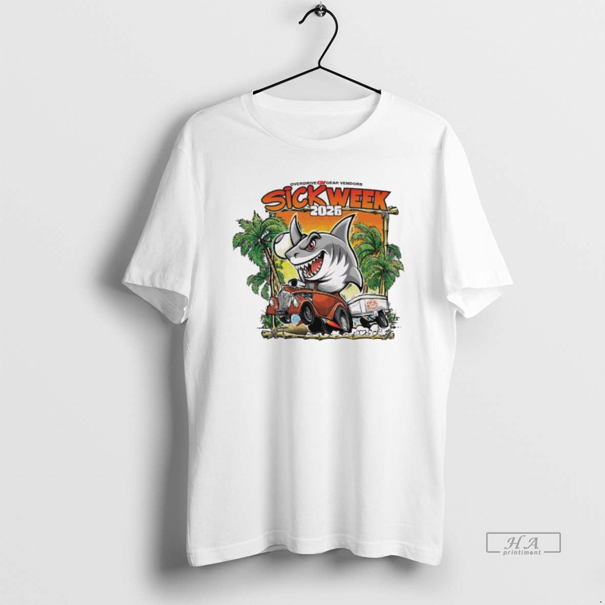 Official Gear Vendors Overdrive Sick Week 2026 T-Shirts, Hoodie, Sweatshirt | HypeCrazeTee.com