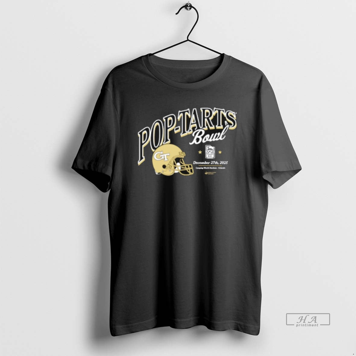 Official Georgia Tech Yellow Jackets 2025 Pop Tarts Bowl Helmet T-Shirts, Hoodie, Sweatshirt | HypeCrazeTee.com