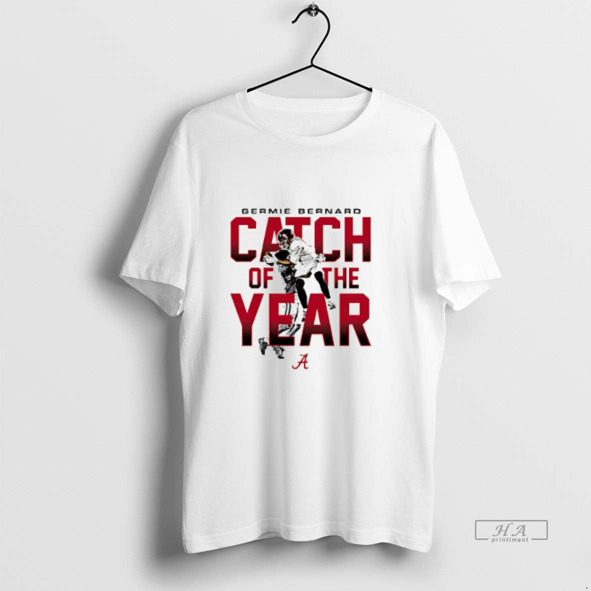 Official Germie Bernard Alabama Football Ncaa Catch Of The Year T-Shirts, Hoodie, Sweatshirt | HypeCrazeTee.com