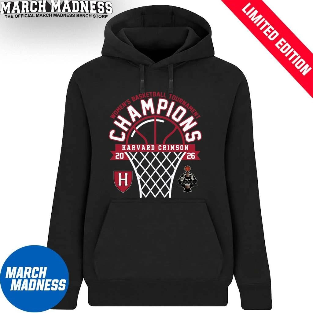 Official Harvard Crimson 2026 Ivy League Women’s Basketball Tournament Champions Shirt
