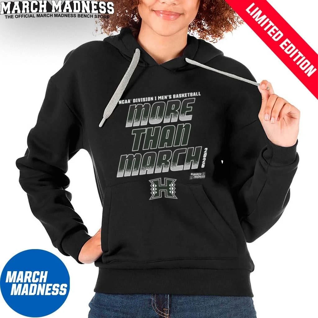 Official Hawaii Men’s Basketball More Than March 2026 Shirt