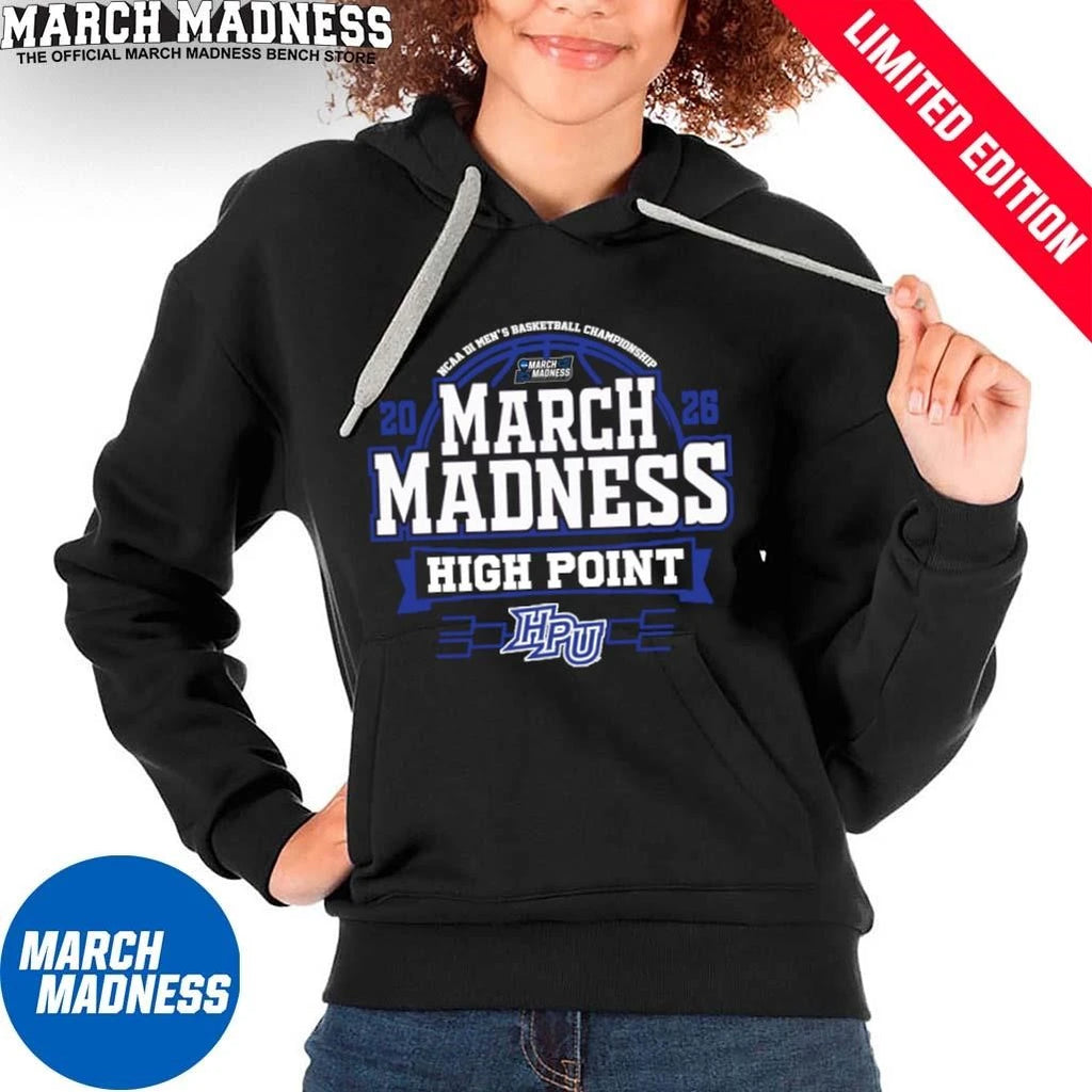 Official High Point Panthers March Madness NCAA Men’s Basketball 2026 T-Shirt