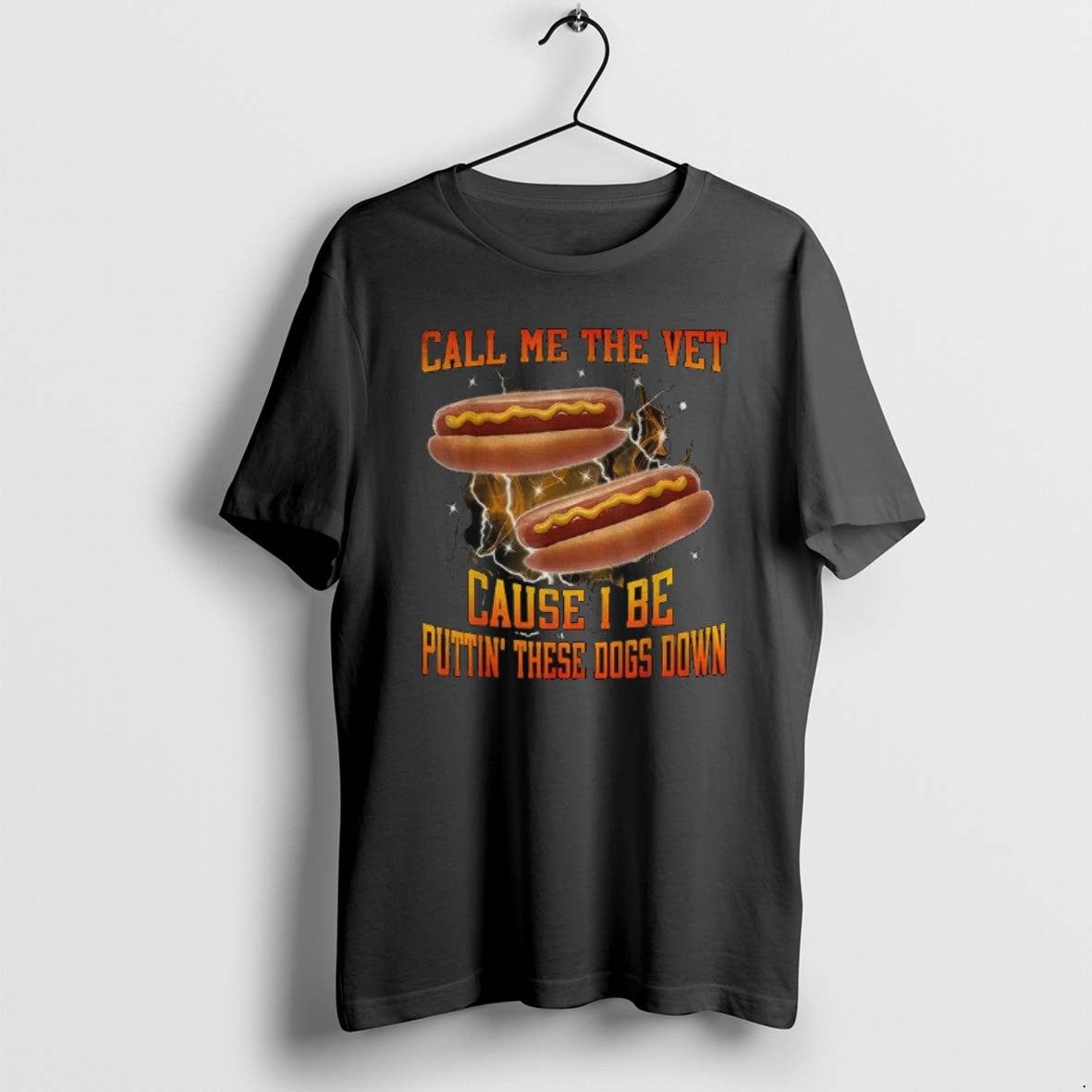 Official Hot Dog Call Me The Vet Cause I Be Puttin These Dogs Down T-Shirts, Hoodie, Sweatshirt | HypeCrazeTee.com