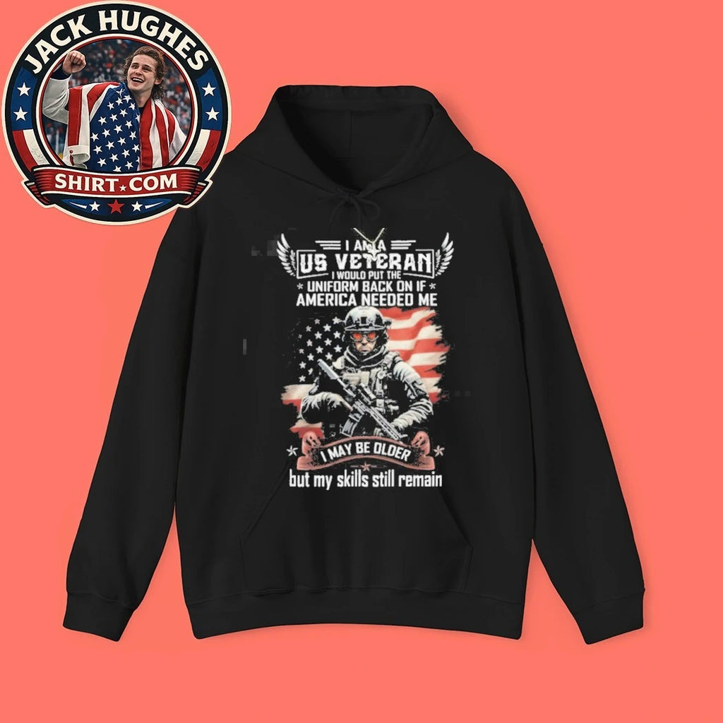 Official I Am A Us Veteran Skills Still Remain Tactical Soldier Shirt