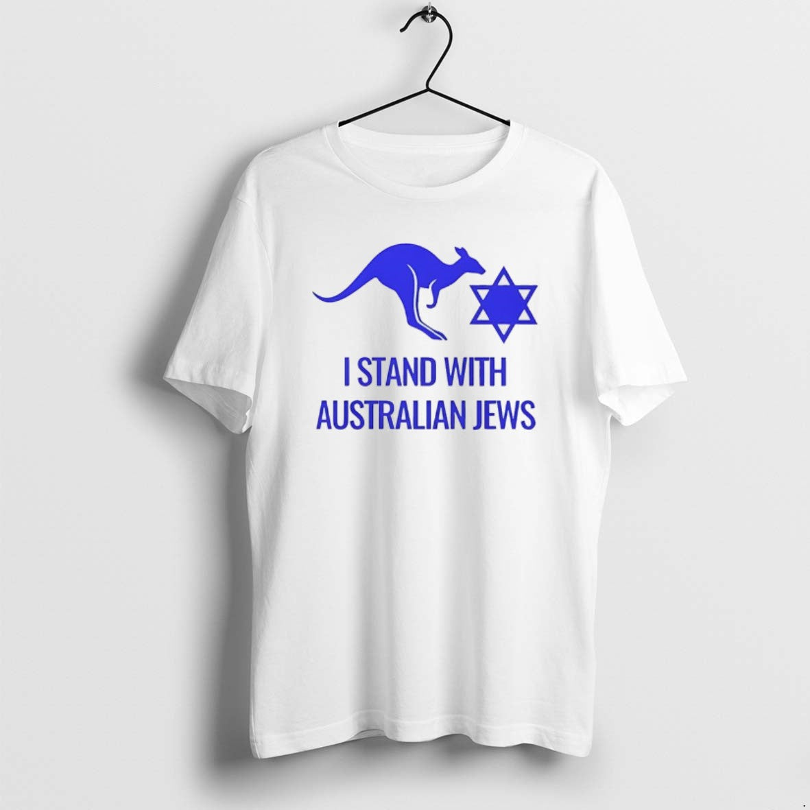Official I Stand With Australian Jews For Bondi Australia Kangaroo Logo T-Shirts, Hoodie, Sweatshirt | HypeCrazeTee.com