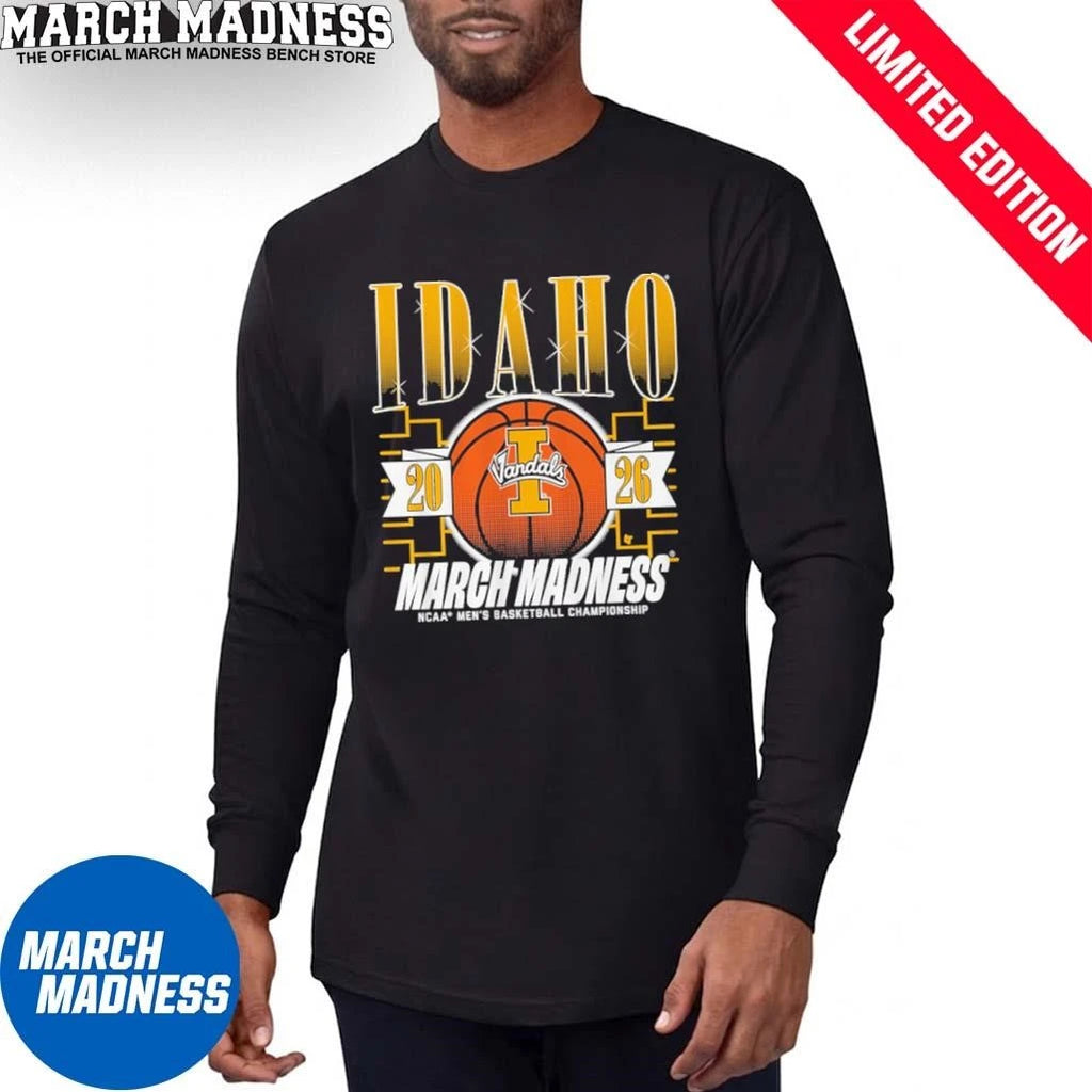 Official Idaho Vandals MBB 2026 March Madness Shirt