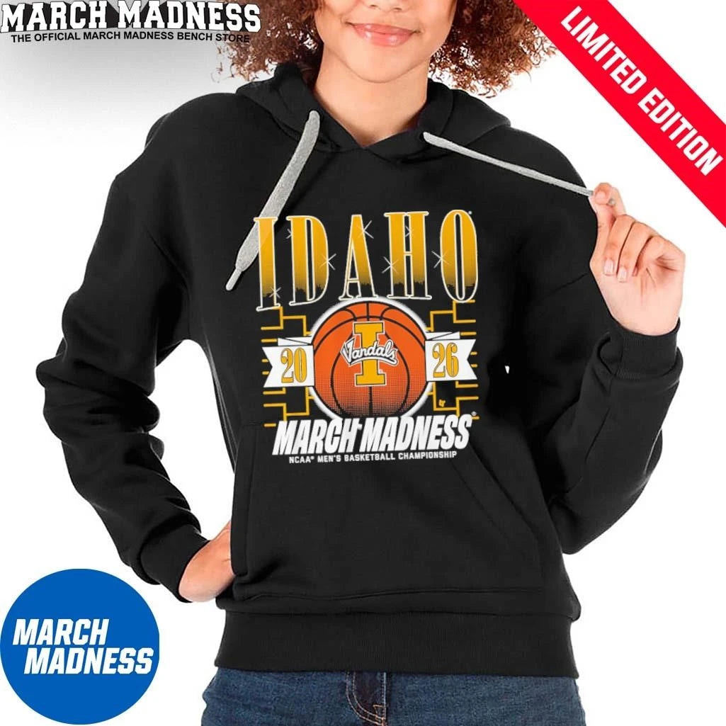 Official Idaho Vandals MBB 2026 March Madness Shirt