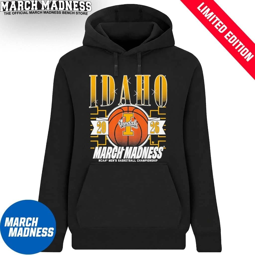 Official Idaho Vandals MBB 2026 March Madness Shirt