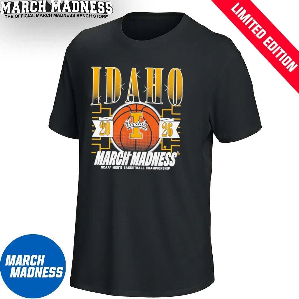 Official Idaho Vandals MBB 2026 March Madness Shirt