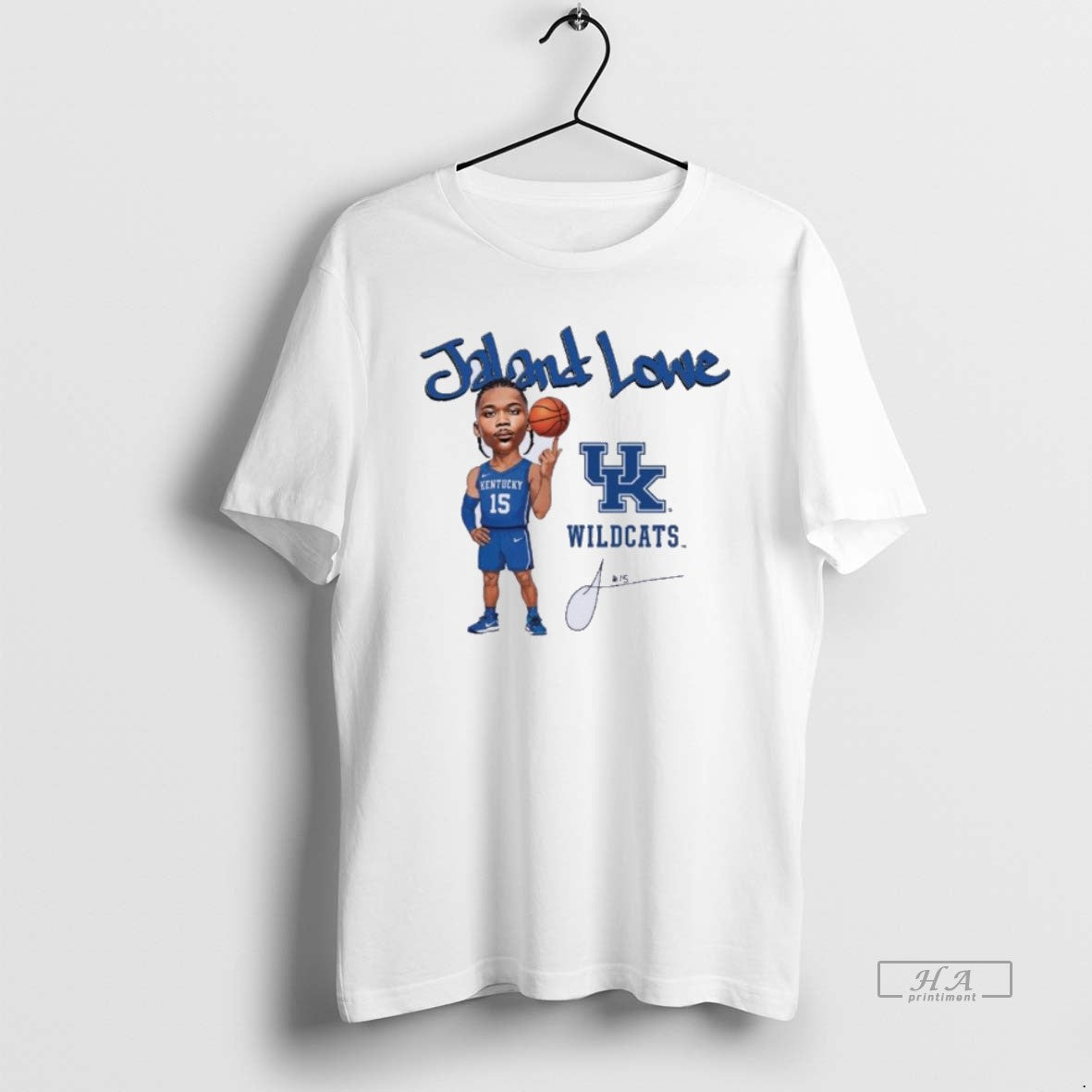 Official Jaland Lowe Uk Wildcats Caricature T-Shirts, Hoodie, Sweatshirt | HypeCrazeTee.com