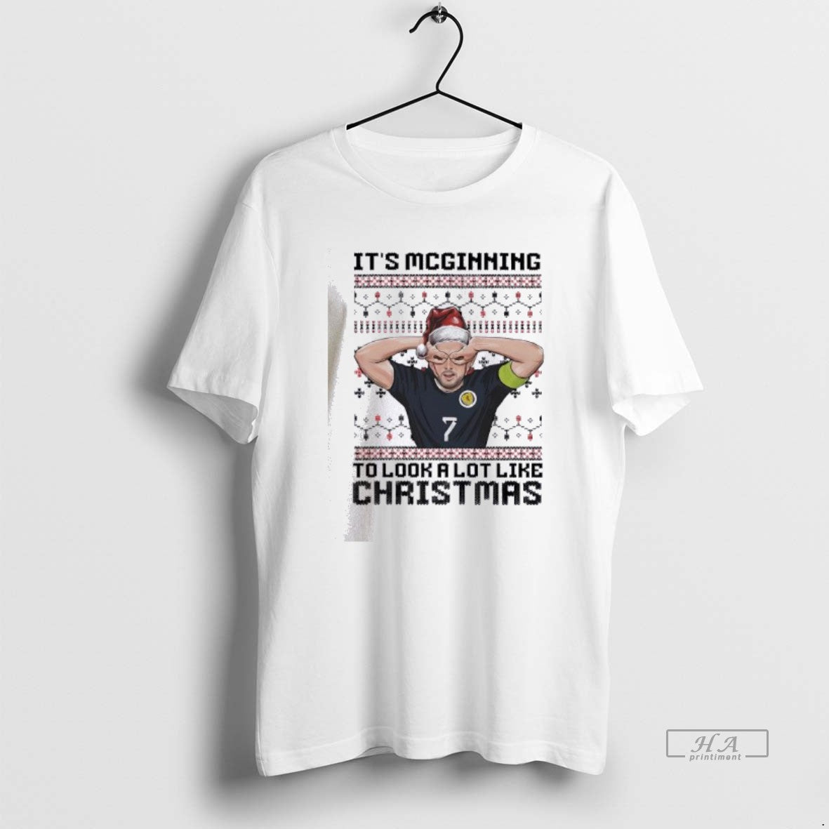 Official John Mcginn Its Mcginning To Look A Lot Like Christmas T-Shirts, Hoodie, Sweatshirt | HypeCrazeTee.com