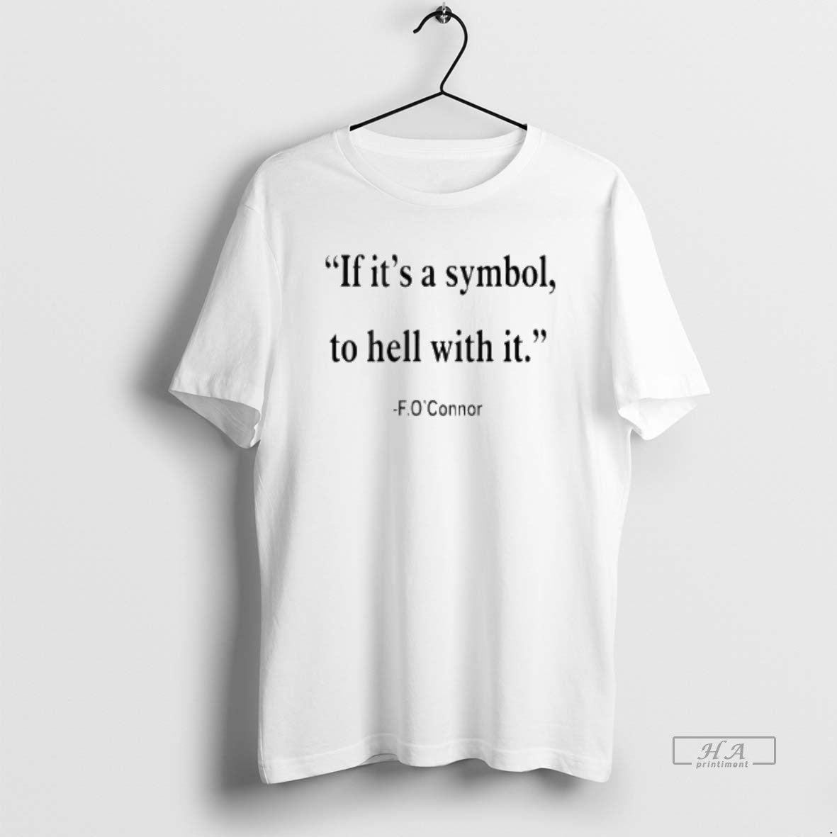 Official Jonathan Roumie Wearing If It Is Just A Symbol To Hell With It T-Shirts, Hoodie, Sweatshirt | HypeCrazeTee.com