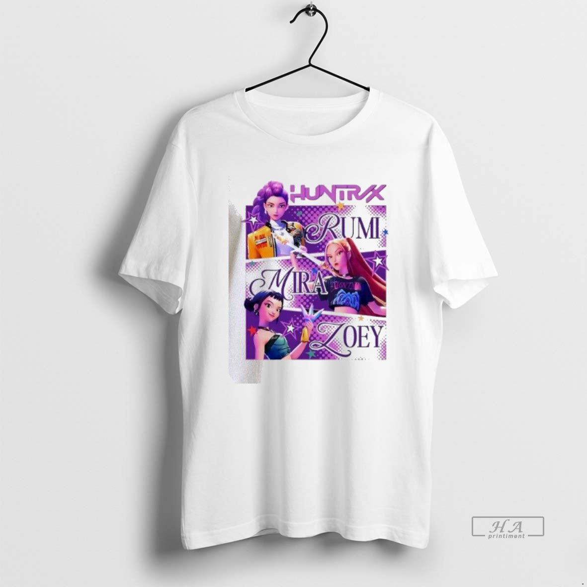 Official K Pop Demon Hunters Rumi Mira And Zoey T-Shirts, Hoodie, Sweatshirt | HypeCrazeTee.com