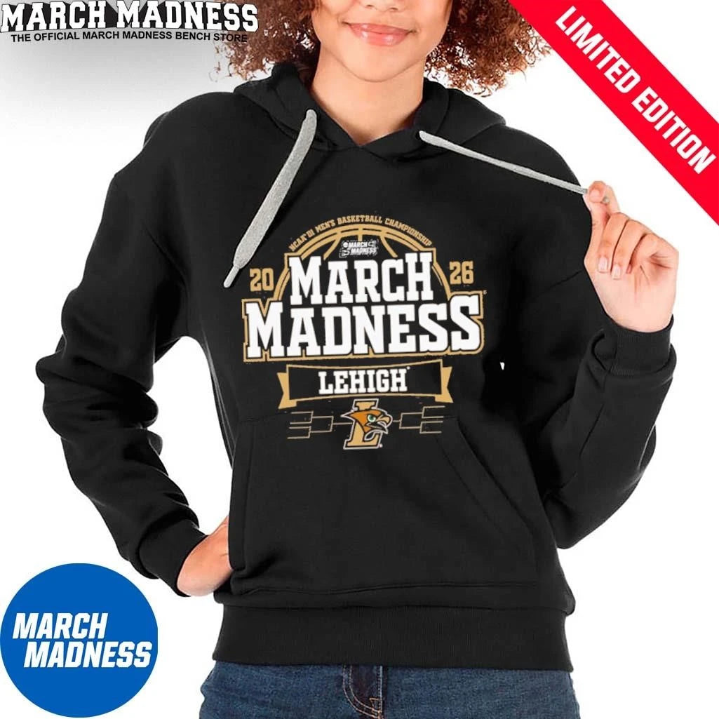 Official Lehigh Mountain Hawks March Madness NCAA Men’s Basketball 2026 T-Shirt