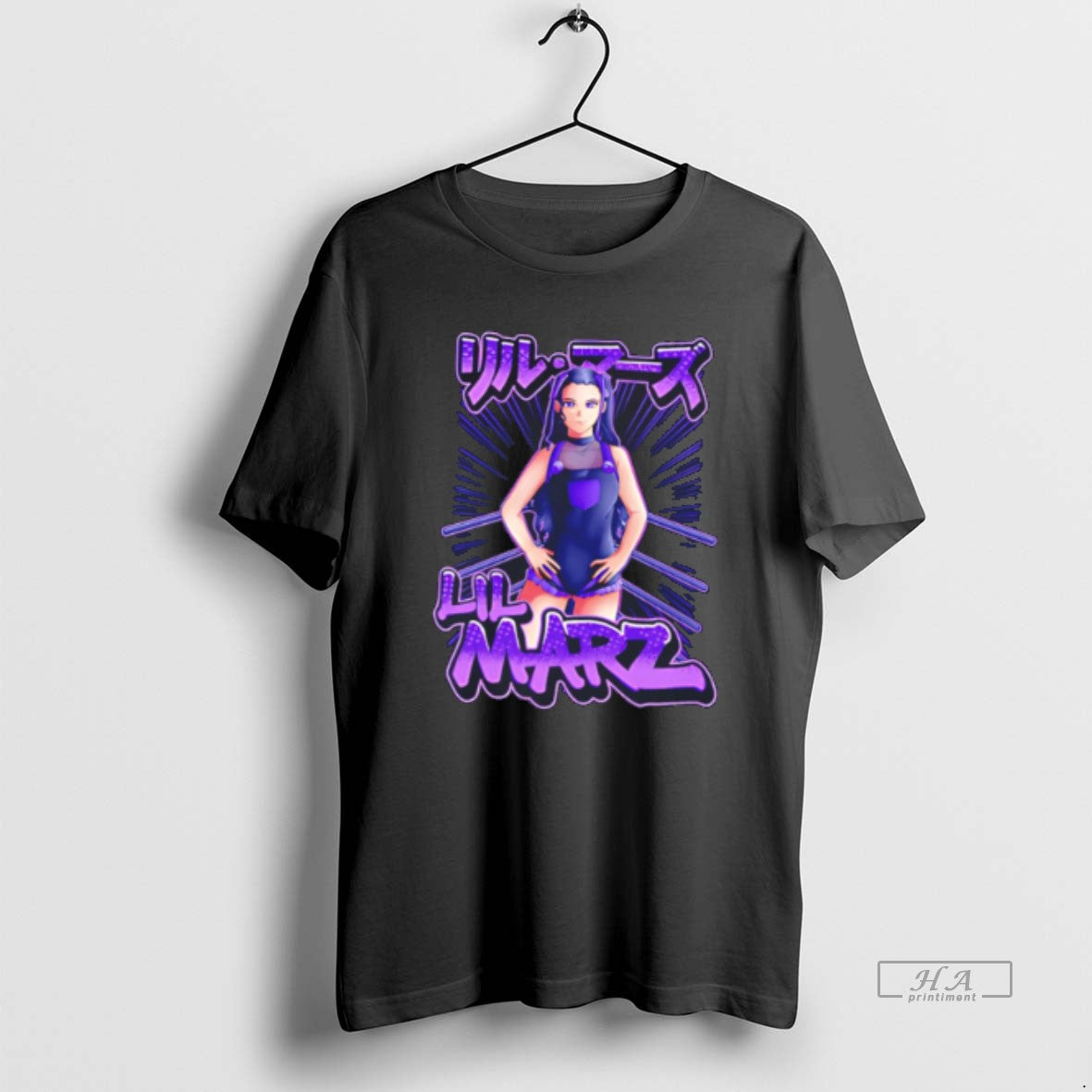 Official Lil Marz Katakana Chibi Tee Hoodie, Sweatshirt | HypeCrazeTee.com