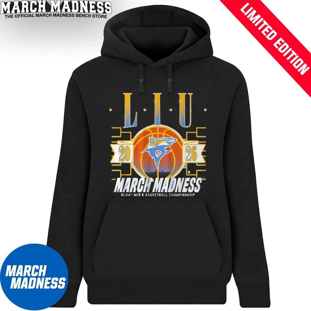 Official Long Island Sharks MBB 2026 March Madness Shirt