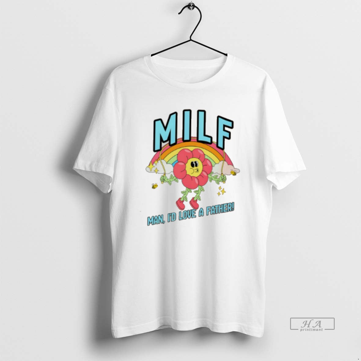 Official Milf Man Id Love A Father Cartoon Tee Hoodie, Sweatshirt | HypeCrazeTee.com