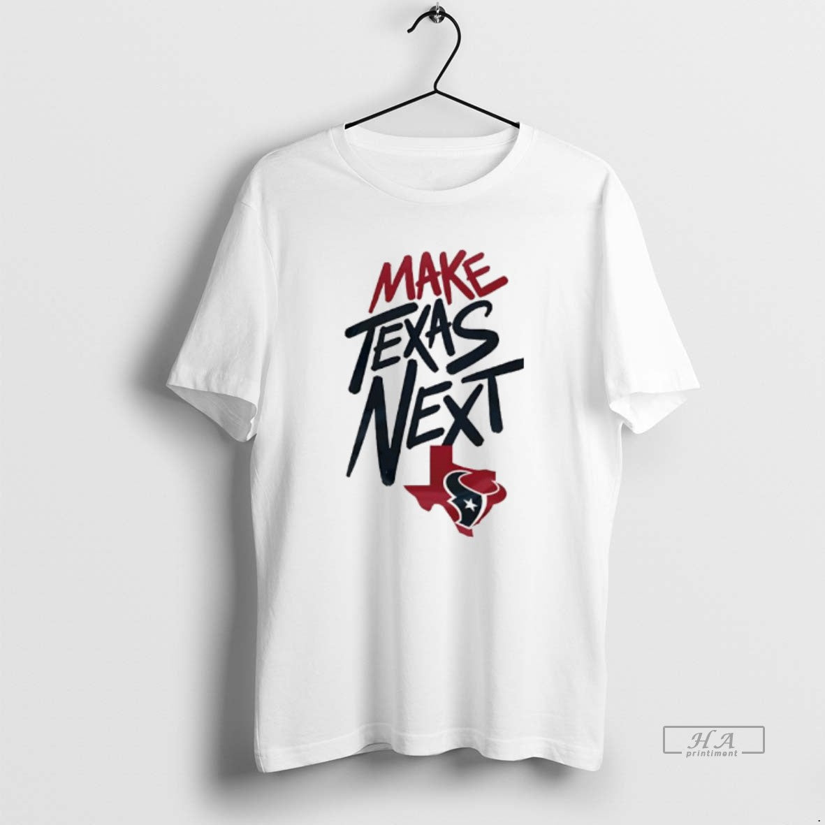 Official Make Texas Next Houston Texans Logo T-Shirts, Hoodie, Sweatshirt | HypeCrazeTee.com