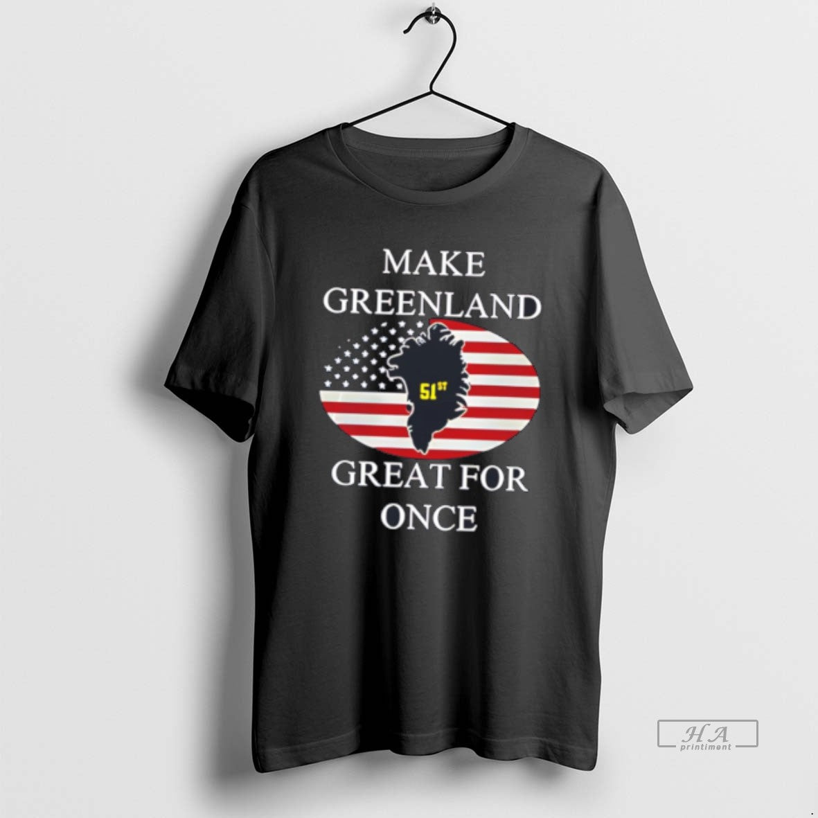 Official Make Greenland Great For Once Tee Hoodie, Sweatshirt | HypeCrazeTee.com