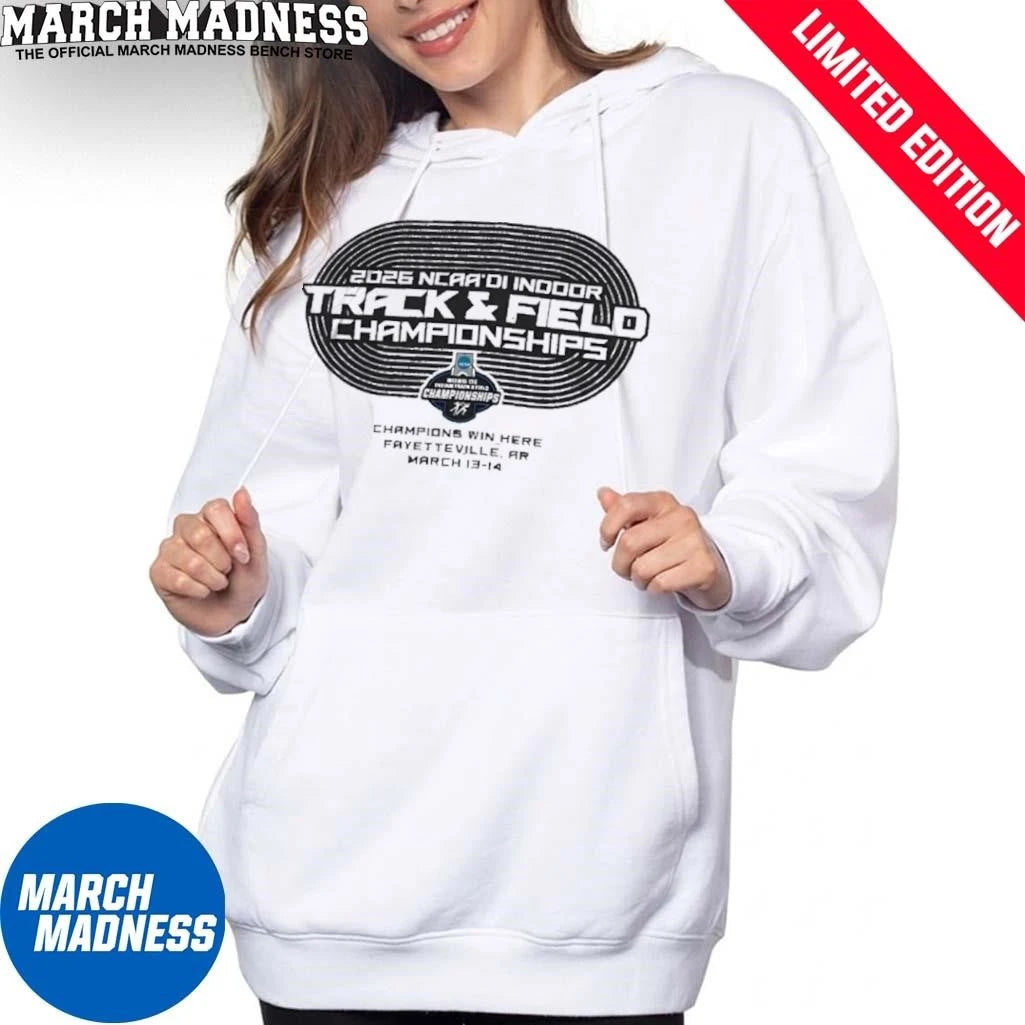 Official March 13-14 Division I Indoor Track &amp; Field Final T-Shirt