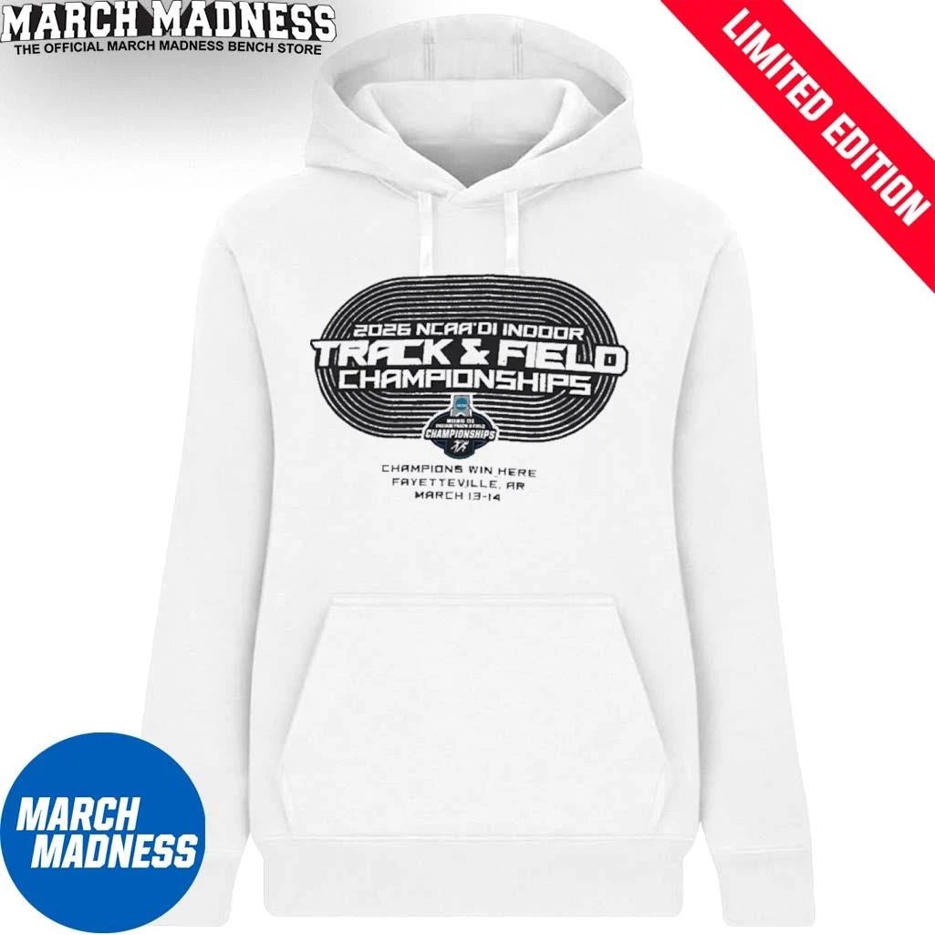 Official March 13-14 Division I Indoor Track &amp; Field Final T-Shirt