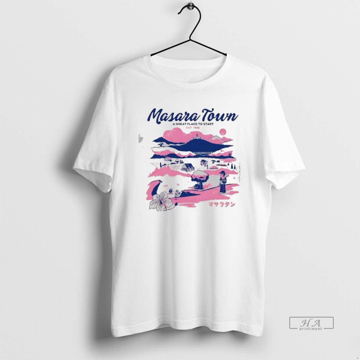 Official Masara Town A Great Place To Start Est 1996 Vintage T-Shirts, Hoodie, Sweatshirt | HypeCrazeTee.com