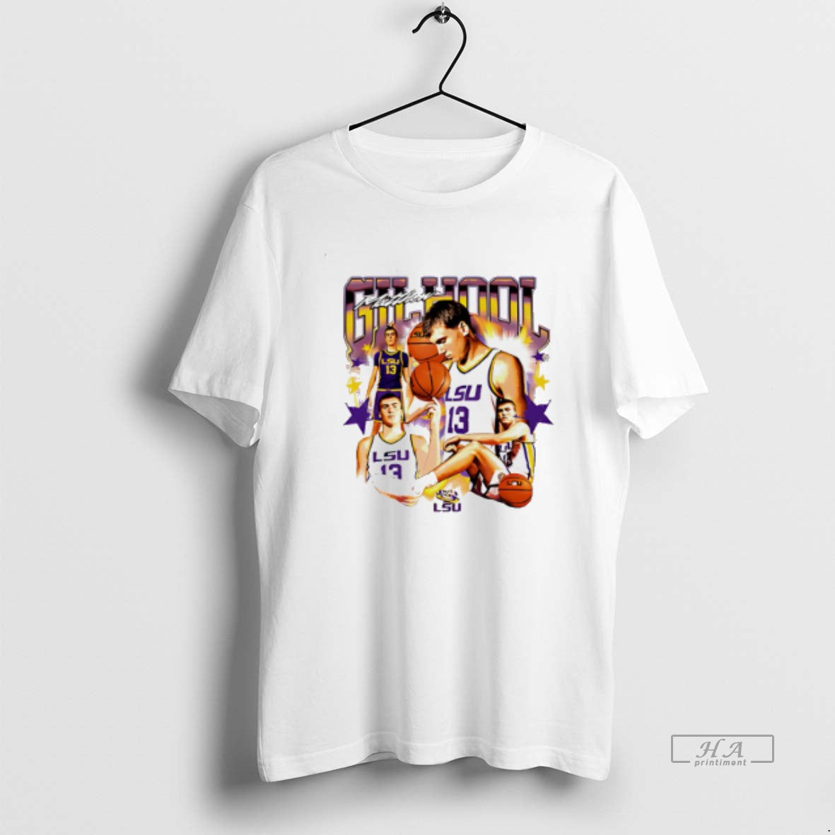 Official Matthew Gilhool Lsu Mens Basketball Player Collage T-Shirts, Hoodie, Sweatshirt | HypeCrazeTee.com