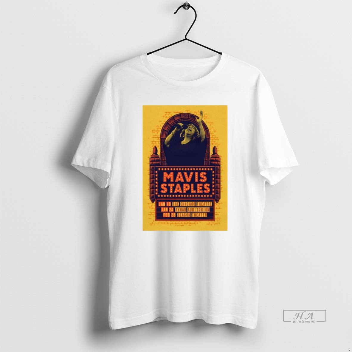 Official Mavis Staples The Chicago Theatre In Chicago Il Jan 10 2026 T-Shirts, Hoodie, Sweatshirt | HypeCrazeTee.com