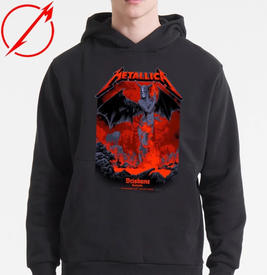 Official Metallica M72 Brisbane at Suncorp Stadium in Brisbane, Australia on November 12, 2025 By Ken Taylor Pop-Up Shop Limited T-Shirt
