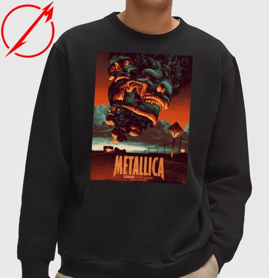 Official Metallica The House Jack Built The Load Poster Series Artist Max Loeffler’s T-Shirt