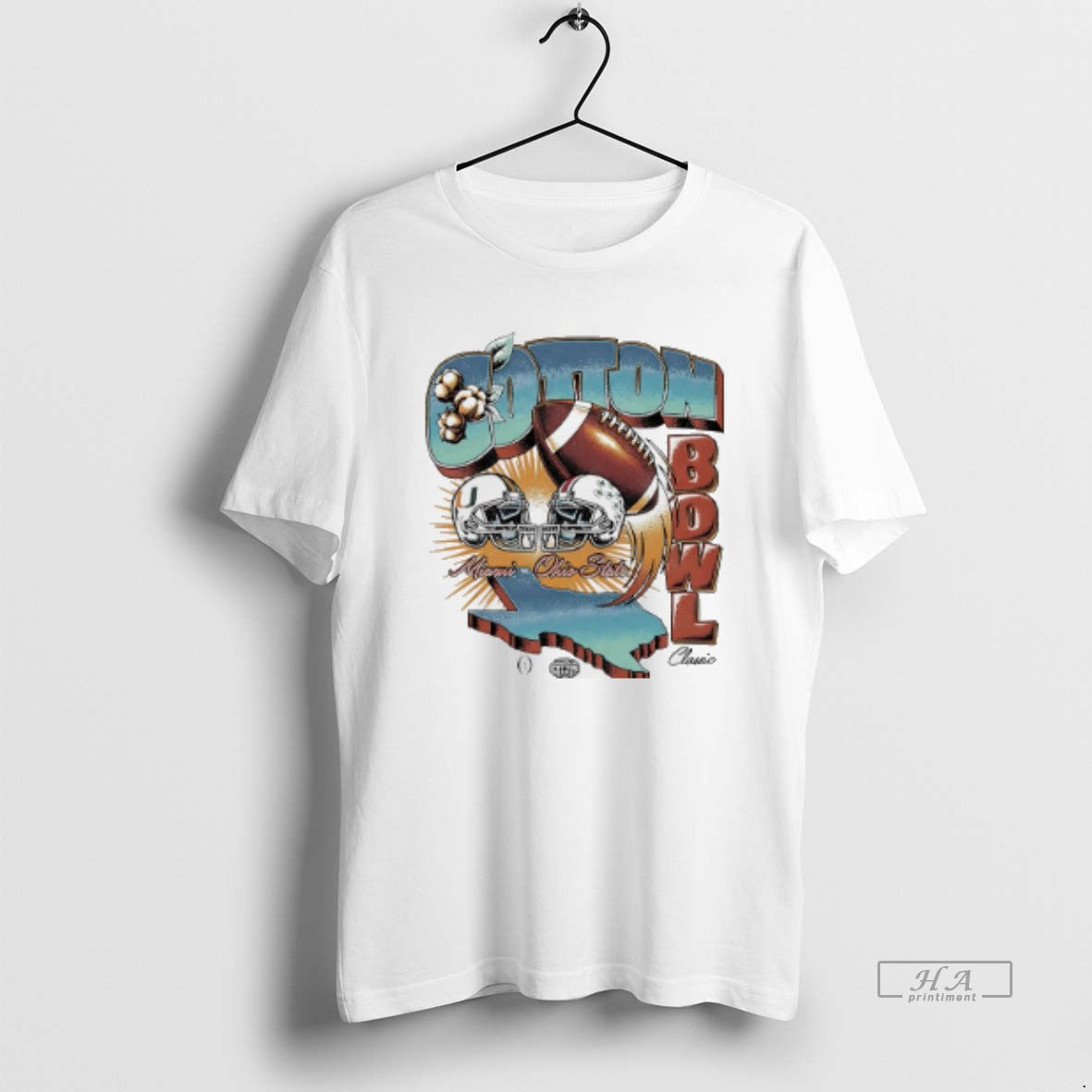 Official Miami Vs Ohio State 2025 Cotton Bowl Classic Matchup Vintage T-Shirts, Hoodie, Sweatshirt | HypeCrazeTee.com